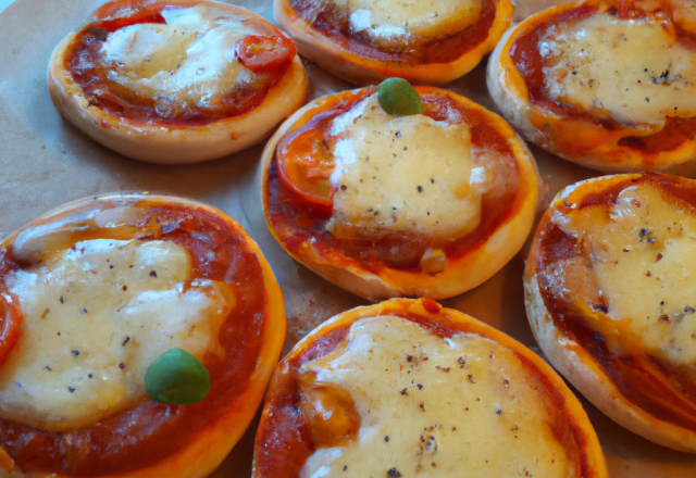 Mini Pizzas Margherita Kiri