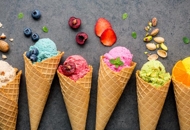 Cette partie est la meilleure de la glace, mais il ne faut surtout pas la manger !