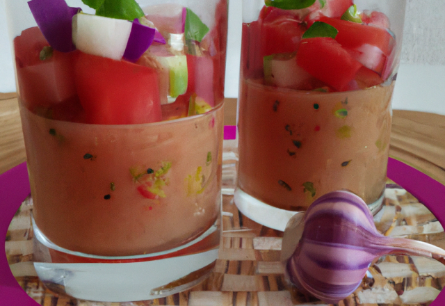 Gaspacho en verrine