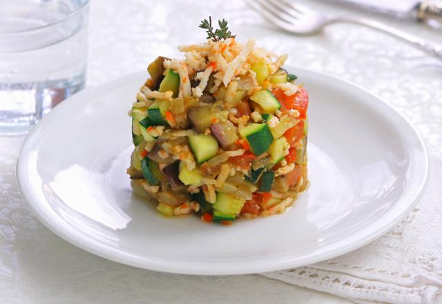 Petits légumes au Râpé de la Mer Coraya