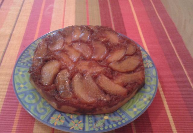 Gateau aux pommes caramélisé