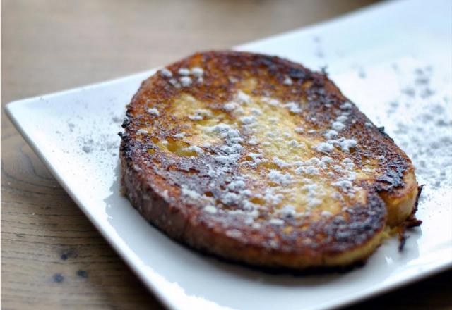 Pain perdu au lait concentré sucré