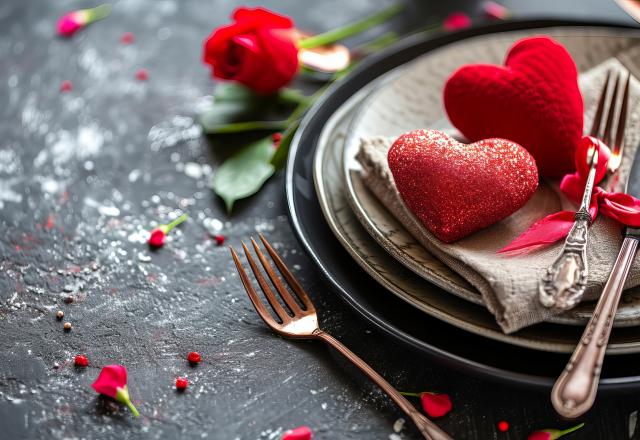 Saint-Valentin : le menu facile et rapide pour un repas romantique en amoureux !