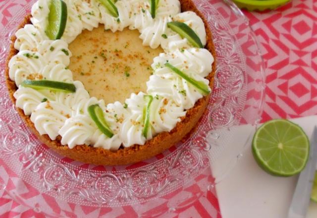 Key lime pie (tarte au citron vert)