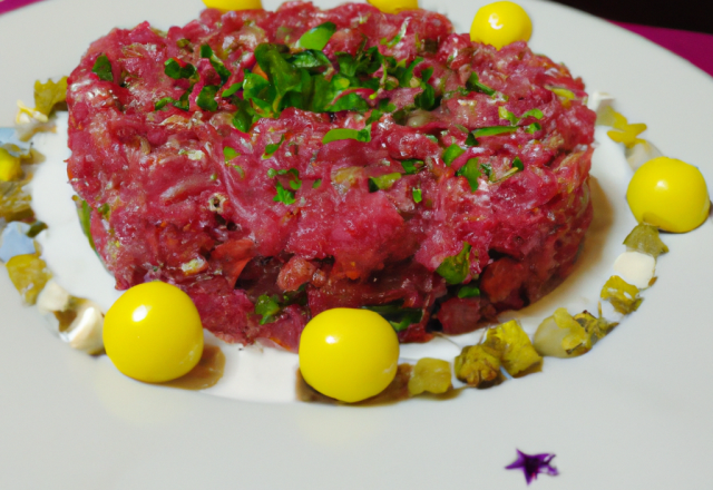 Tartare à la parisienne