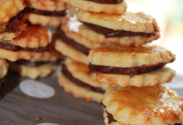 Biscuits fourrés au chocolat de Martha Stewart