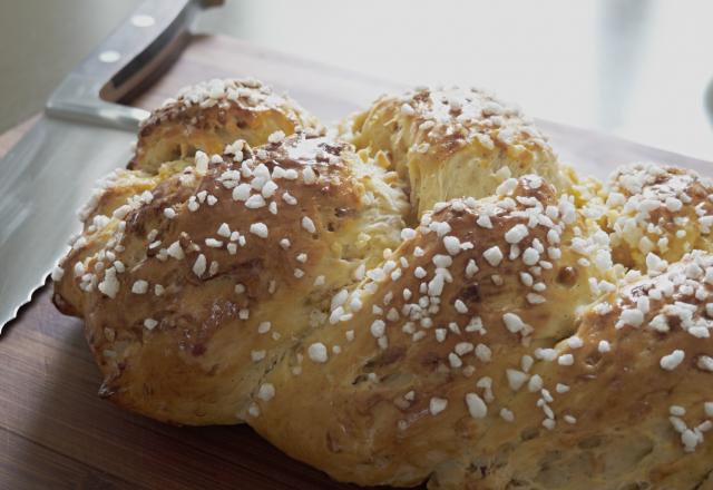 Brioche tressée moelleuse