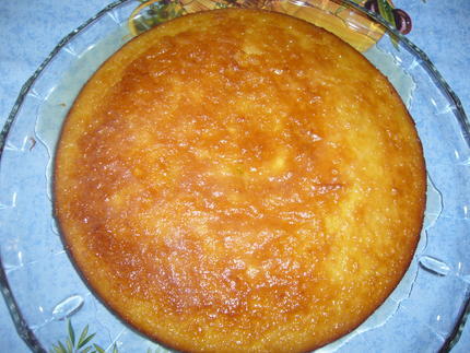 Gâteau à l'orange classique