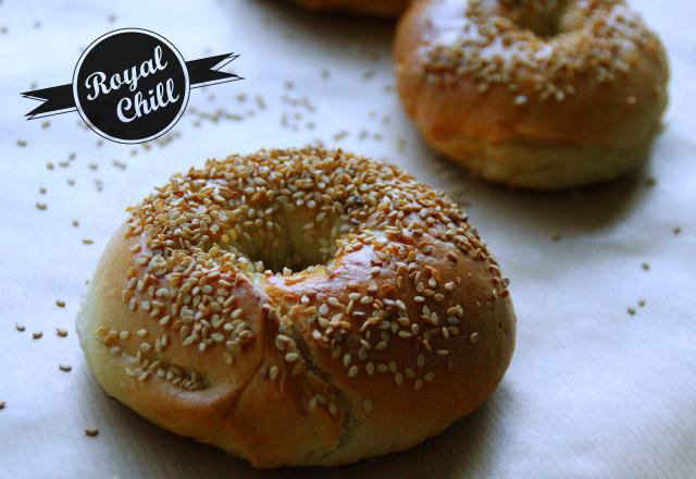 Bagels végétariens maison