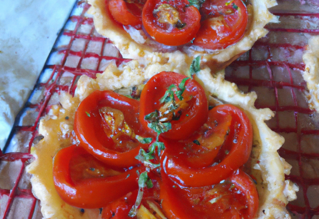 Tartelette aux tomates