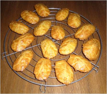 Madeleines au saumon fumé