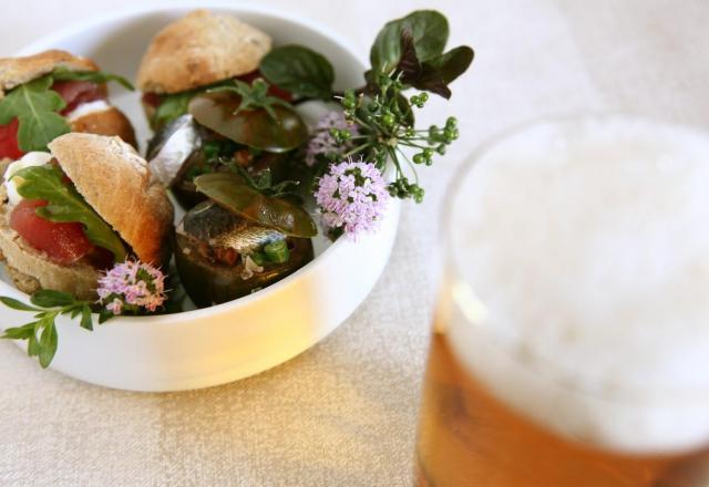 Pan bagnat et Bière de Printemps