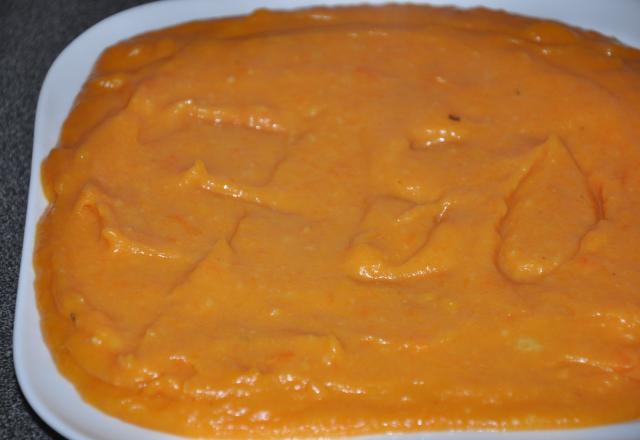 Purée de potimarron et pommes de terre