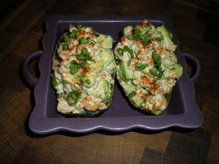 Avocat aux crevettes