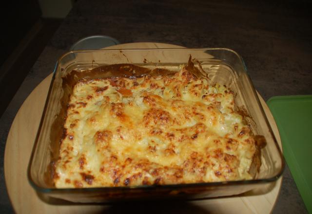 Gratin de chou-fleur au comté