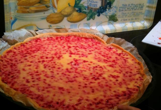 Cheesecake aux petits suisses et aux framboises