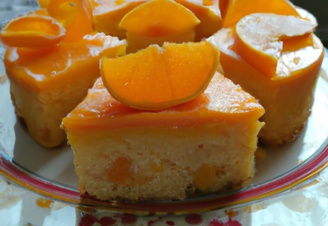 Gâteau oriental à l'orange