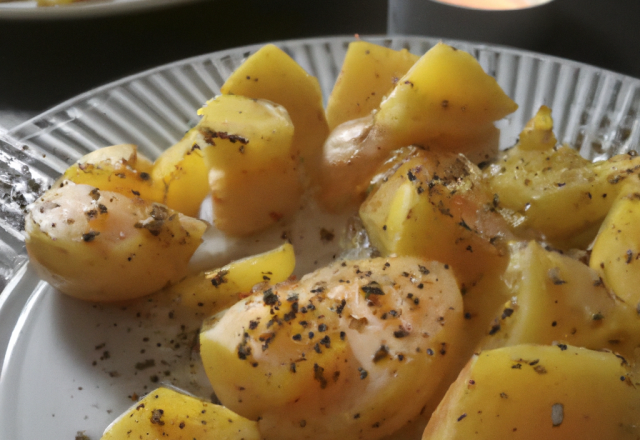 Pommes de terre à la moutarde