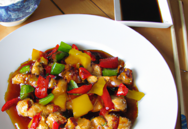 Poulet kung pao