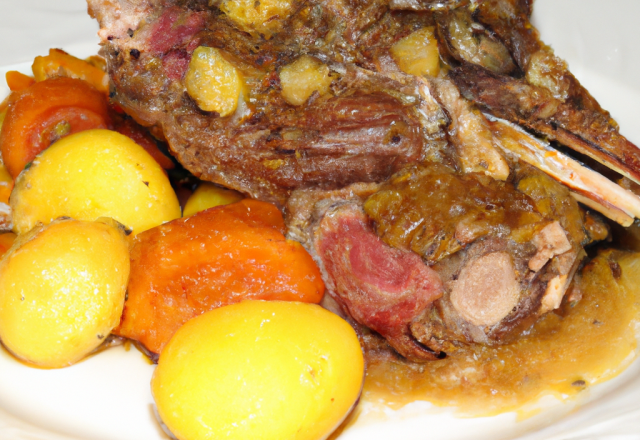 Confit d'agneau