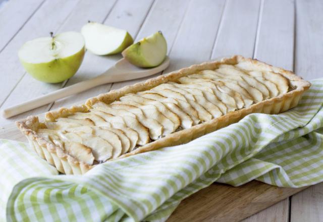 Tarte aux pommes parfumée à la cannelle