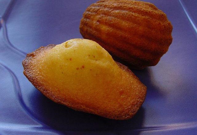 Madeleine à déguster sucrée ou salée