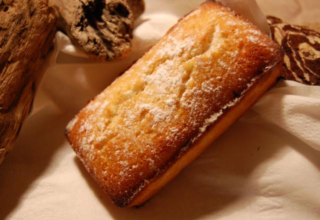 Financiers chocolat-blanc et fleur de sel