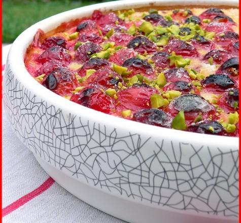 Clafoutis à la cerise Montmorency