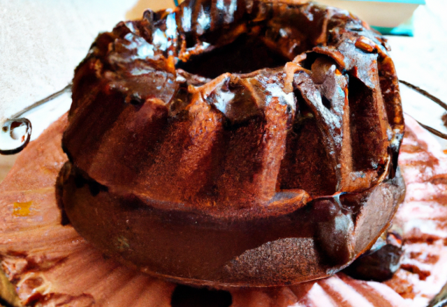 Gâteau bien chocolaté et moelleux