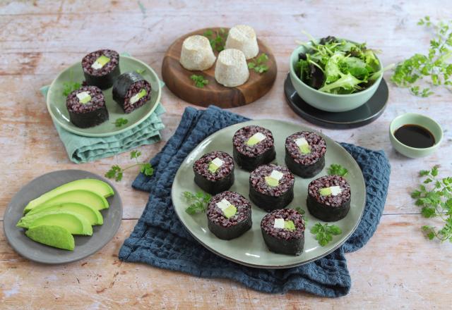 Maki au riz noir et Mâconnais AOP