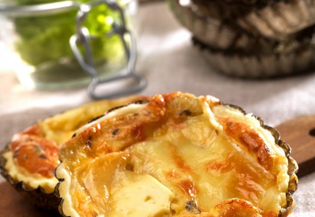 Quiche au chaource