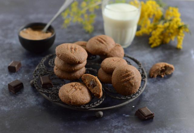 Sablés healthy aux noisettes et chocolat