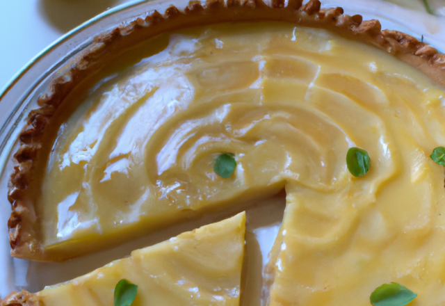 Tarte au citron rapide