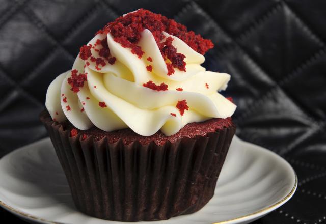 Cupcake façon red velvet