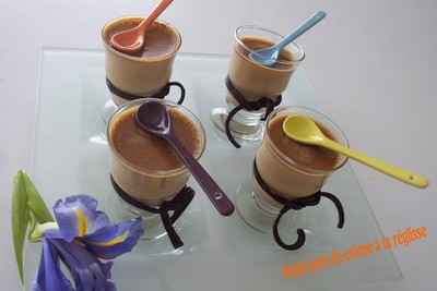 Petits pots de crème à la réglisse