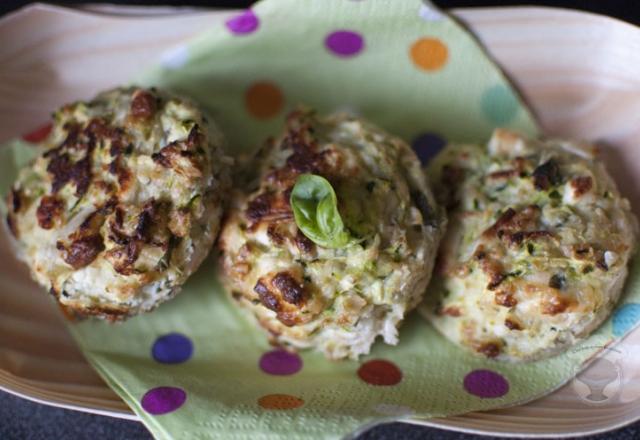 Bouchées de courgettes à la feta