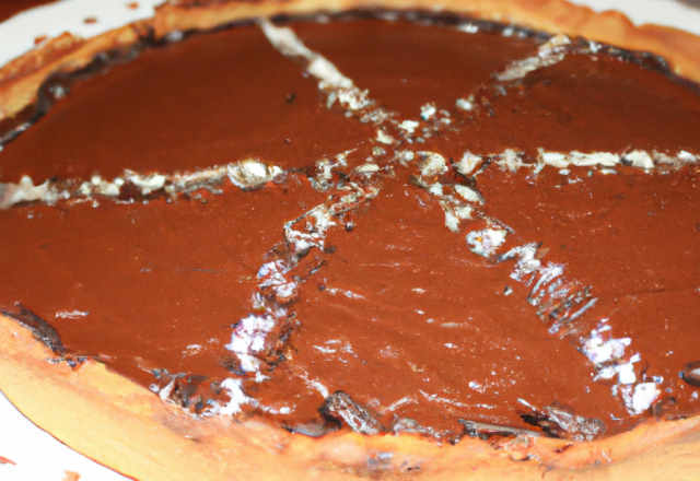 Tarte au chocolat savoureuse