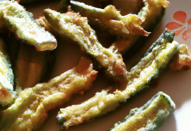 Courgettes fries