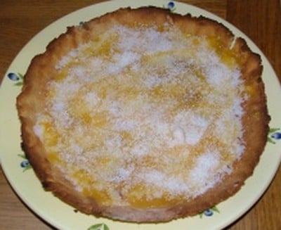 Tarte abricot coco