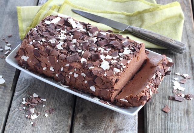 Gâteau au chocolat et spéculoos sans cuisson