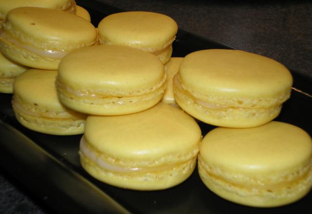 Macarons au citron classiques