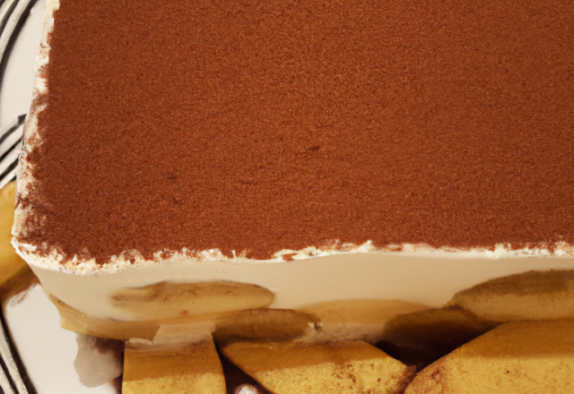 Tiramisu au café facile