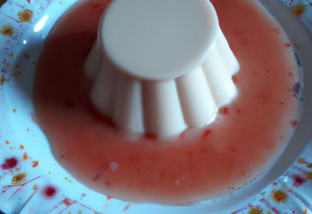 Pudding glacé à la confiture de lait