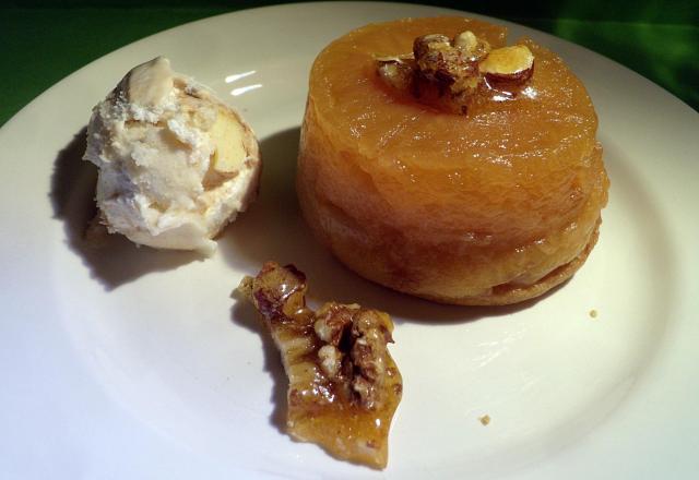 Terrine pomme et poire au caramel