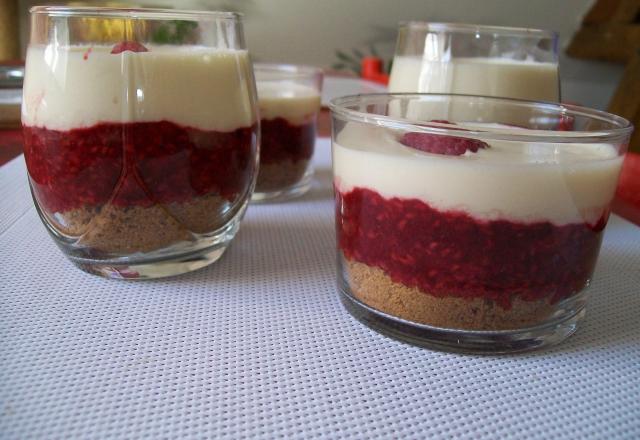 Tiramisu framboises spéculoos