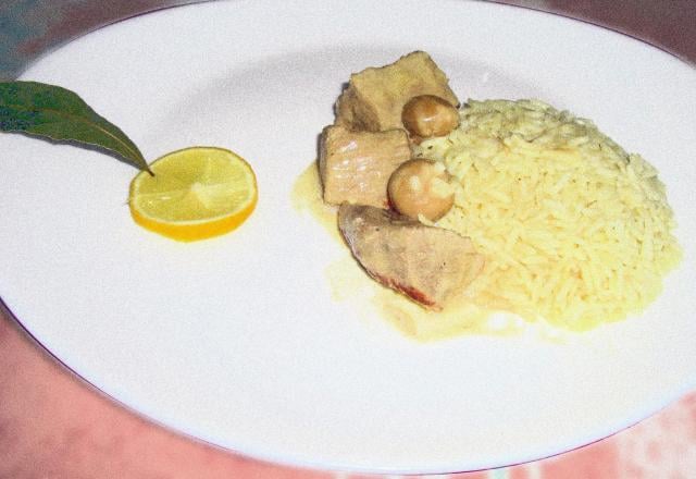 Fricassée de veau et sa sauce de fou