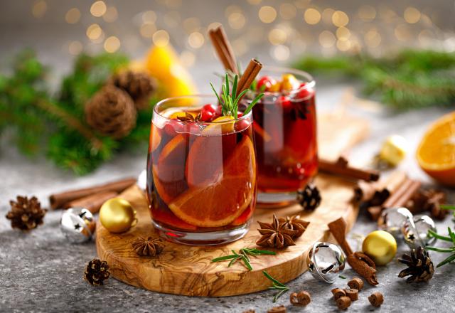 Voici une version du Spritz qui sera parfaite pour votre apéro de Noël !