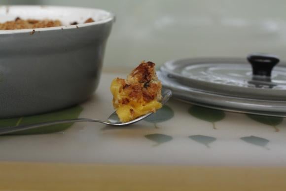 Crumble mangue-banane noix de coco