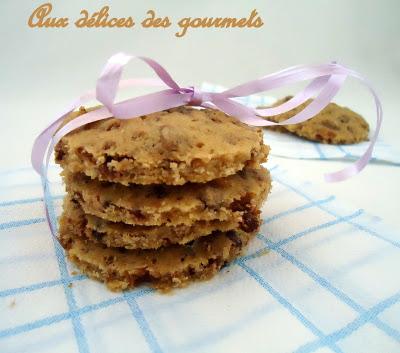 Cookies au muesli et aux dattes