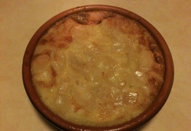 Cassolette de clémentines aux amandes, gâteau